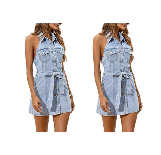 đ§”Jupe en jean cintrĂ©e Ă©lĂ©gante | Livraison gratuite