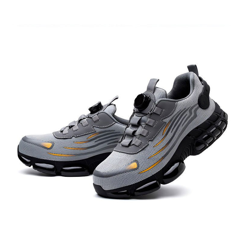 đ„ SpĂ©rificatrice gratuite-Unisex Sneakers ĂlĂ©gants Chaussures de sĂ©curitĂ© non glissantes avec anti-choquage