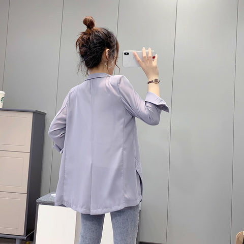 🌸40 % de réduction🌸Veste de costume en mousseline de soie super respirante🌸Achetez-en 2 Livraison gratuite