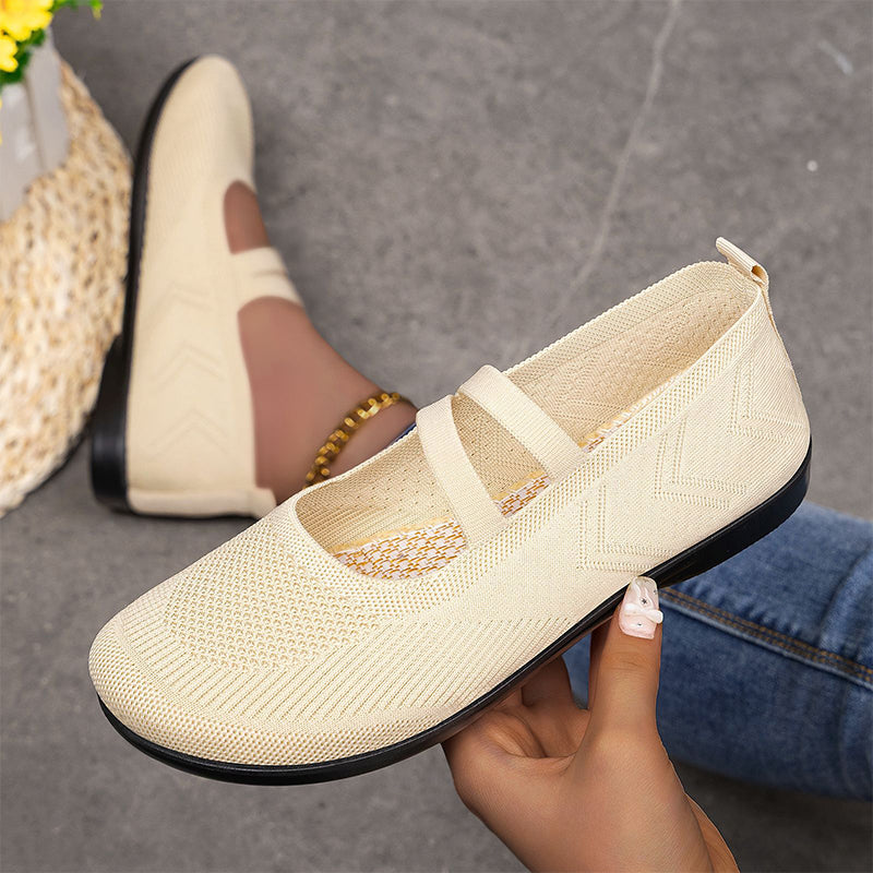 ⏰ Letzte Chance! 49% auf Restbestände! Ballerines Fly Knit respirantes pour femmes