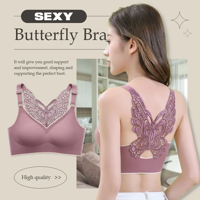 š¦āØ OFFRE -50% ! Soutien-gorge Papillon Sans Armatures ā Confort et Maintien