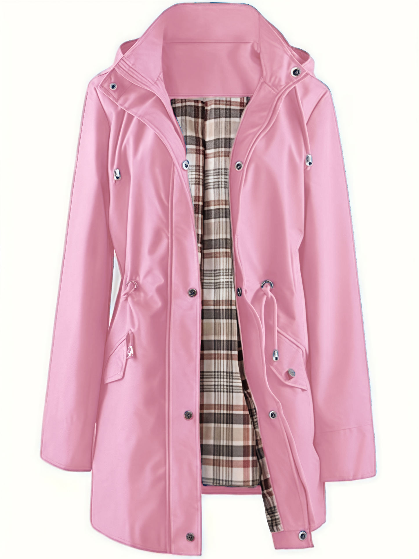 🔥Hot Sale 58% de réduction🔥Vestes décontractées de couleur unie, manteaux coupe-vent imperméables, coupe-vent à capuche
