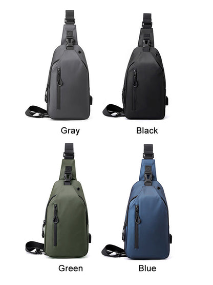 🎒 50% DE RÉDUCTION ! 🛡️ Sac de Poitrine en Oxford – Léger, Multi-poches & Pour Randonnée & Voyage ✨