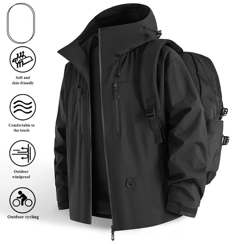 🏆Last Day Sale 49% OFF!!⏰WeatherMaster Elite Jacket: The Ultimate Gift for Outdoor Lovers & Daily Commuters!