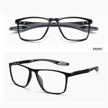 🕶️🔥 -50% ! Lunettes Lecture Progressives Polycarbonate Aérospatial – Double Foyer Loin Près Sans Ligne Démarcation, Ultra-Légères 17g Anti-Lumière Bleue HD, Presbytie +0 à +4 · Orange Noir Rouge ✨