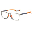 🕶️🔥 -50% ! Lunettes Lecture Progressives Polycarbonate Aérospatial – Double Foyer Loin Près Sans Ligne Démarcation, Ultra-Légères 17g Anti-Lumière Bleue HD, Presbytie +0 à +4 · Orange Noir Rouge ✨
