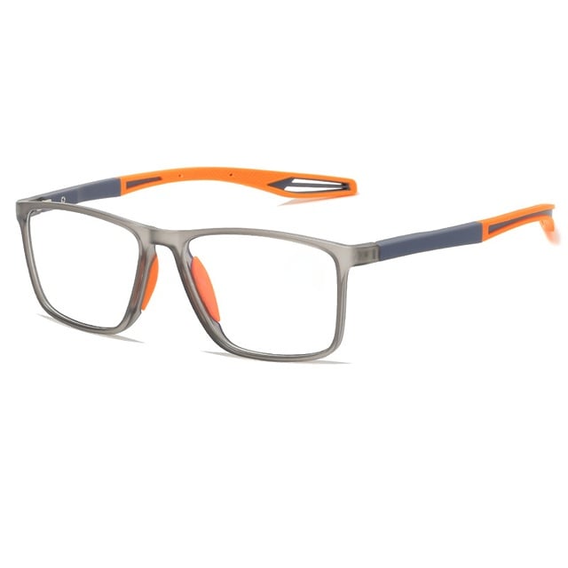 🕶️🔥 -50% ! Lunettes Lecture Progressives Polycarbonate Aérospatial – Double Foyer Loin Près Sans Ligne Démarcation, Ultra-Légères 17g Anti-Lumière Bleue HD, Presbytie +0 à +4 · Orange Noir Rouge ✨