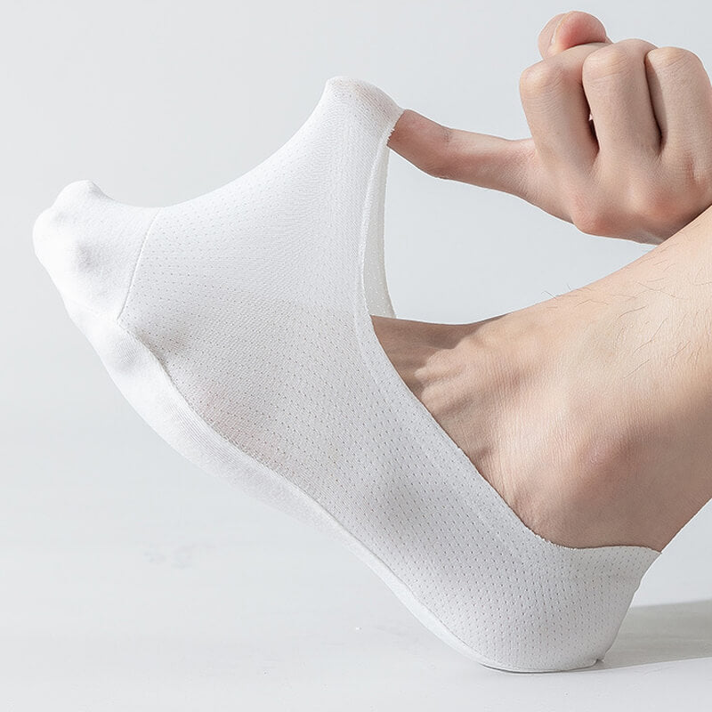 🧦 🌬️ Chaussettes courtes en maille respirante fine – Légères, invisibles & antidérapantes – parfaites pour baskets, mocassins ou espadrilles en été 👟