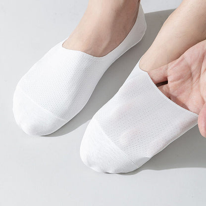 🧦 🌬️ Chaussettes courtes en maille respirante fine – Légères, invisibles & antidérapantes – parfaites pour baskets, mocassins ou espadrilles en été 👟