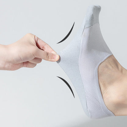 🧦 🌬️ Chaussettes courtes en maille respirante fine – Légères, invisibles & antidérapantes – parfaites pour baskets, mocassins ou espadrilles en été 👟