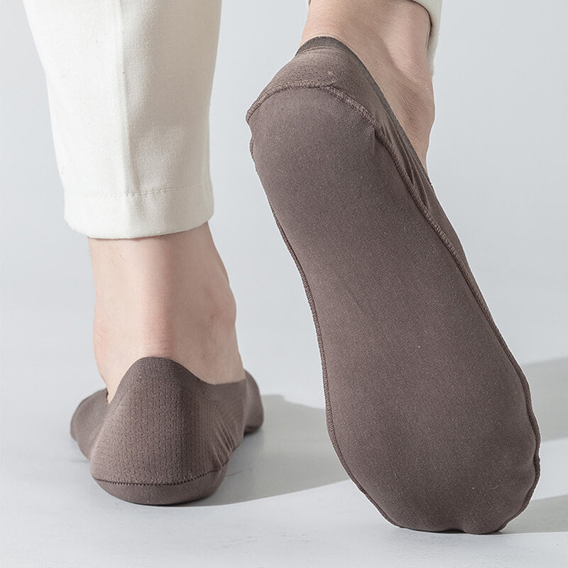 🧦 🌬️ Chaussettes courtes en maille respirante fine – Légères, invisibles & antidérapantes – parfaites pour baskets, mocassins ou espadrilles en été 👟