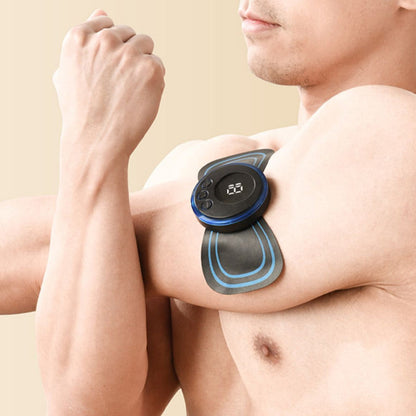 📢📢50 % de réduction !!!✨Masseur portable 8 modes + écran LCD : soulagement musculaire discret, rechargeable & sans fil ! 💆‍♀️⚡