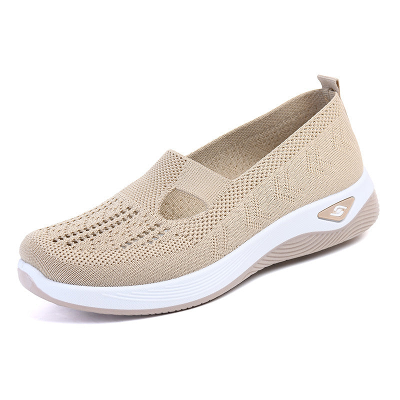 💎 -50% SUR LES BASKETS LÉGÈRES FEMME ! 💎 Semelle Antidérapante, Tricot Respirant & Confort Orthopédique pour la Marche ✨