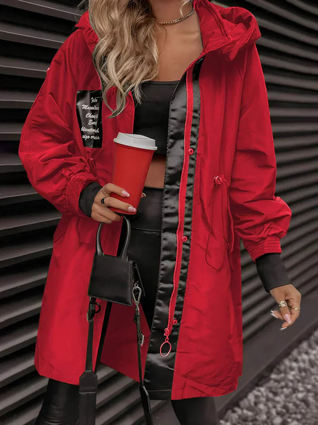 💜 DERNIER JOUR DE LA PROMOTION – 50 % DE RÉDUCTION 💜 Veste femme à manches longues et capuche