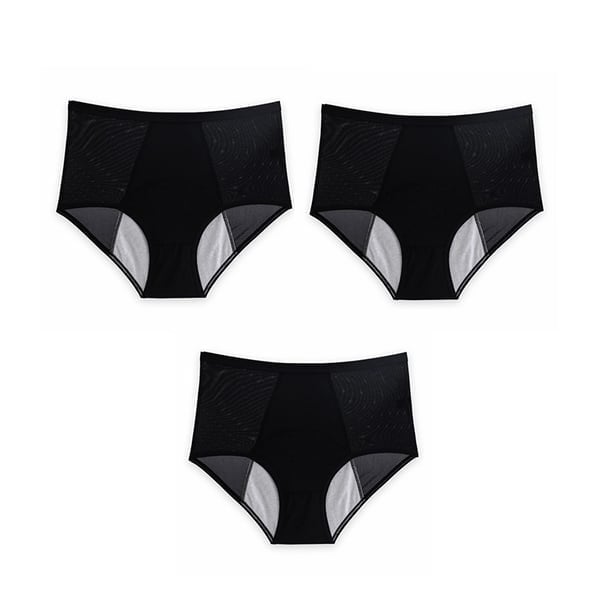 🔥Dernier jour Achetez 1 et obtenez 2 gratuitement 🔥 - Culottes taille haute anti-fuites grande taille L-6XL