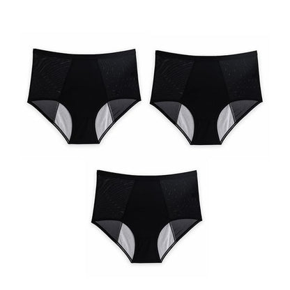 🔥Dernier jour Achetez 1 et obtenez 2 gratuitement 🔥 - Culottes taille haute anti-fuites grande taille L-6XL