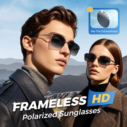 Lunettes de soleil HD sans cadre
