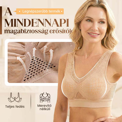 👙 Soutien-gorge confortable, offrant un bon maintien et respirant pour femmes matures | Sans armatures, en coton, grandes tailles – Paiement à la livraison ✨