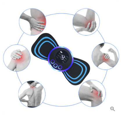 📢📢50 % de réduction !!!✨Masseur portable 8 modes + écran LCD : soulagement musculaire discret, rechargeable & sans fil ! 💆‍♀️⚡