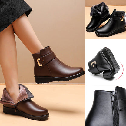 💖Bottes courtes orthopédiques antidérapantes confortables d'hiver pour femmes💖Livraison gratuite