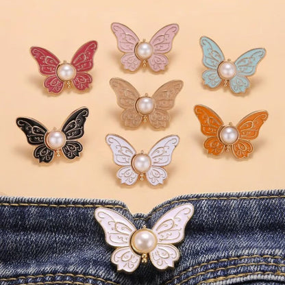 🎀🦋 OFFRE SPÉCIALE 1 ACHETÉ = 4 OFFERTS ! Boucle Papillon Réglable et Détachable – Ajustement Taille Universel, 6 Couleurs, Parfaite pour Robes, Chemises, Manteaux ✨