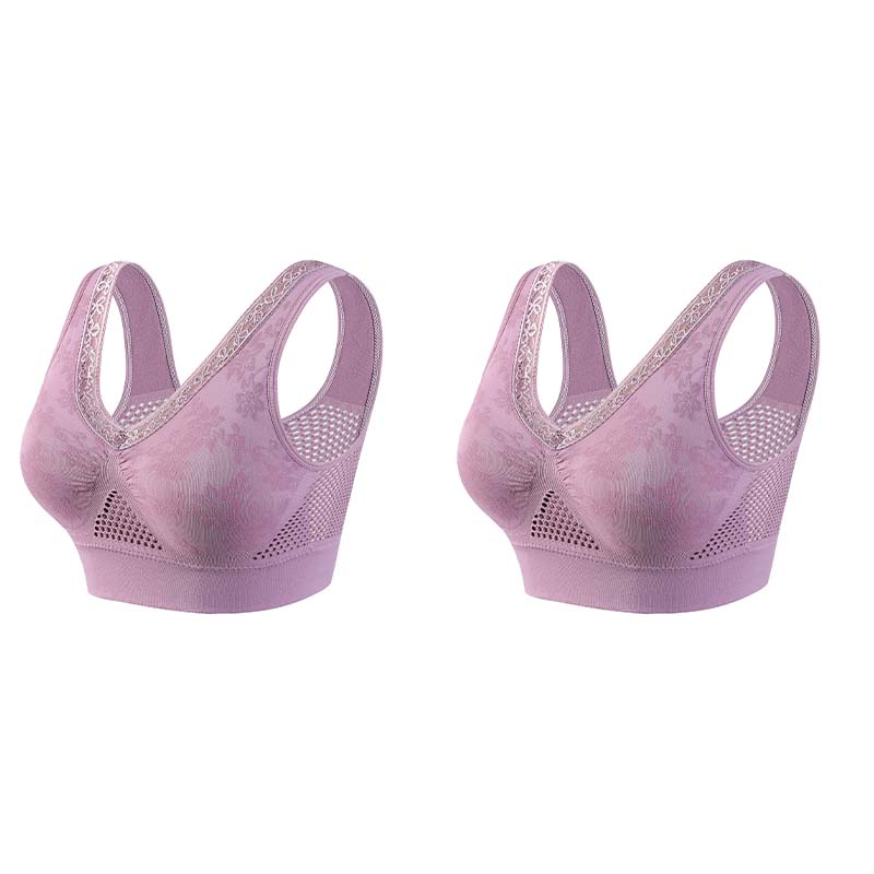 👙 Soutien-gorge confortable, offrant un bon maintien et respirant pour femmes matures | Sans armatures, en coton, grandes tailles – Paiement à la livraison ✨