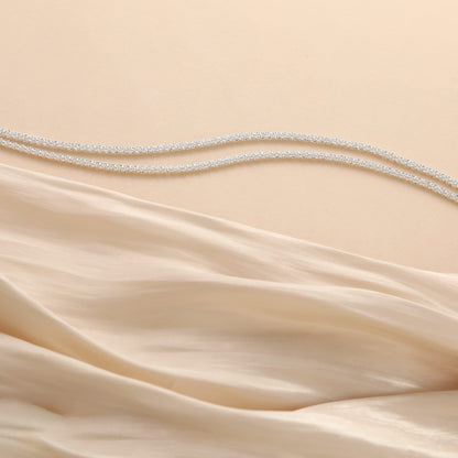 💜Délicat bracelet de cheville étanche en couches