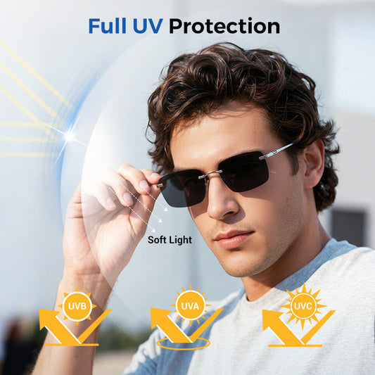 Lunettes de soleil HD sans cadre