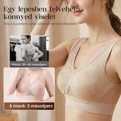 👙 Soutien-gorge confortable, offrant un bon maintien et respirant pour femmes matures | Sans armatures, en coton, grandes tailles – Paiement à la livraison ✨