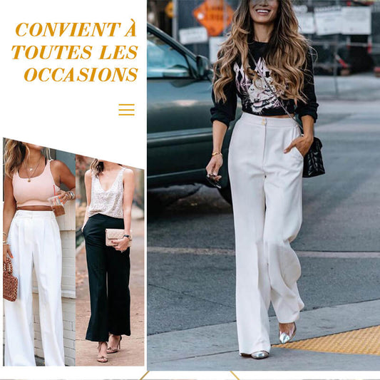 🔥Vente de printemps🔥Pantalon large et décontracté pour femmes