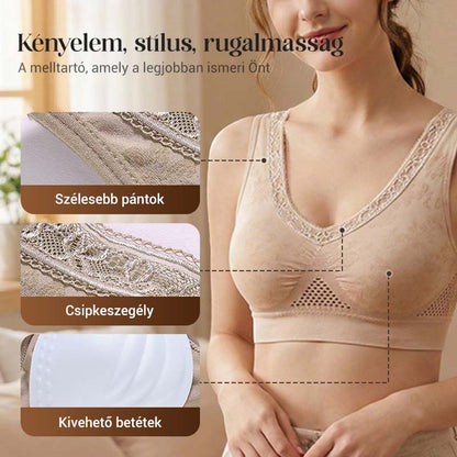 👙 Soutien-gorge confortable, offrant un bon maintien et respirant pour femmes matures | Sans armatures, en coton, grandes tailles – Paiement à la livraison ✨