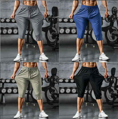 Pantalon Capri de sport à séchage rapide pour homme
