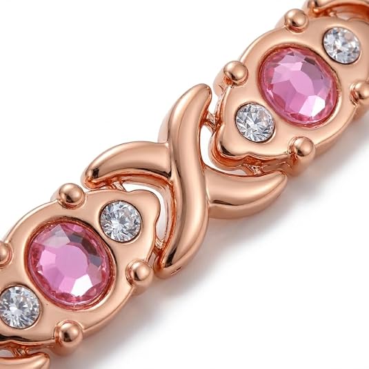 🏆Dernier jour pour l'offre spéciale !🔥Bracelet magnétique pour femme avec incrustation de cristal