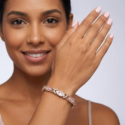 🏆Dernier jour pour l'offre spéciale !🔥Bracelet magnétique pour femme avec incrustation de cristal