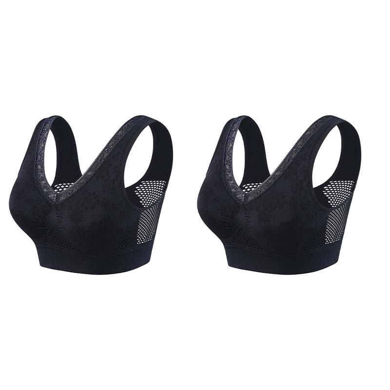 👙 Soutien-gorge confortable, offrant un bon maintien et respirant pour femmes matures | Sans armatures, en coton, grandes tailles – Paiement à la livraison ✨