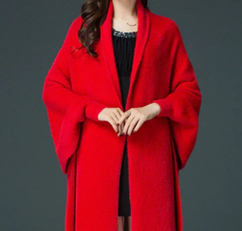 🔥Durée limitée -58%🔥Manteau à manches longues et pompons pour femme【Vente directe d'usine】
