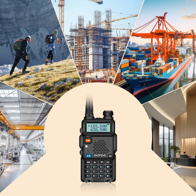 📢📢50% de réduction !!!🔥Radio amateur UV-5R longue portée UV5R Radio bidirectionnelle double bande Walkie