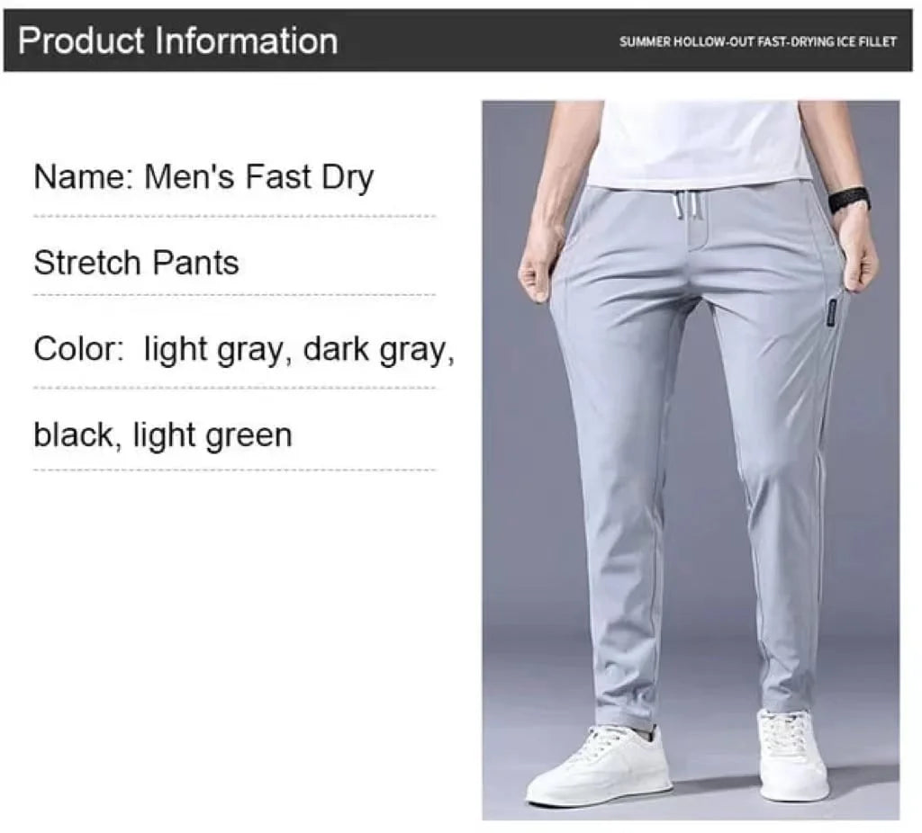 2026 Nouveaux modèles Pantalons stretch unisexe à séchage rapide