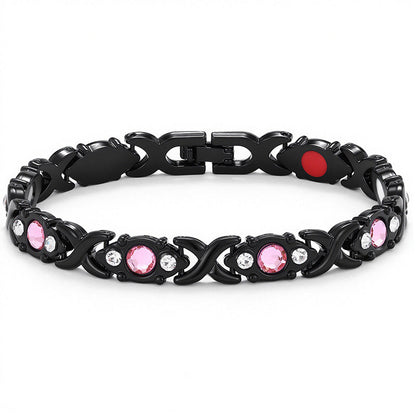 🏆Dernier jour pour l'offre spéciale !🔥Bracelet magnétique pour femme avec incrustation de cristal