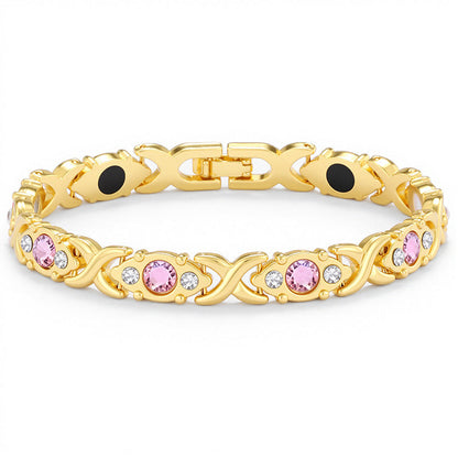 🏆Dernier jour pour l'offre spéciale !🔥Bracelet magnétique pour femme avec incrustation de cristal