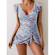 🏖️49 % DE RÉDUCTION🩱Maillot de bain une pièce pour femme avec volants et une coupe gainante.