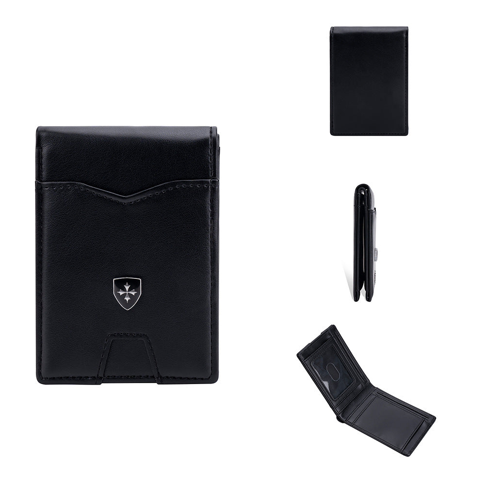 💳🛡️ Portefeuille RFID ultra-mince en microfibre de qualité supérieure – sécurisé, élégant et durable.