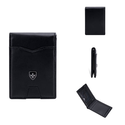 💳🛡️ Portefeuille RFID ultra-mince en microfibre de qualité supérieure – sécurisé, élégant et durable.