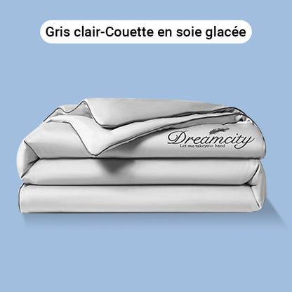 ❄️💕 VENTE DIRECTE USINE -53% ! Parure de Lit 4 Pièces en Velours Haut de Gamme – Douce, Respirante & Rafraîchissante (Tailles 1-2 Places)