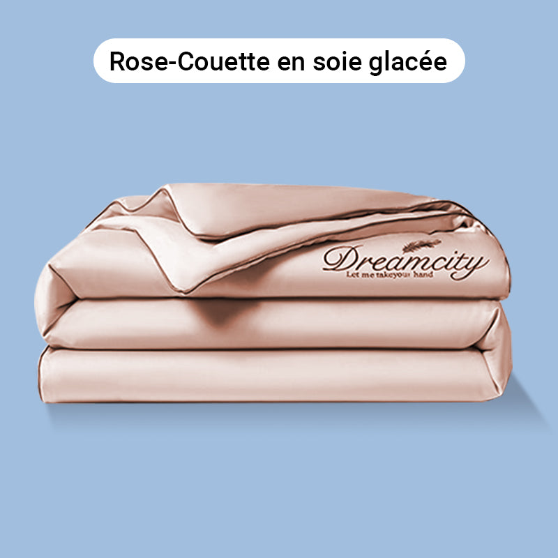 ❄️💕 VENTE DIRECTE USINE -53% ! Parure de Lit 4 Pièces en Velours Haut de Gamme – Douce, Respirante & Rafraîchissante (Tailles 1-2 Places)