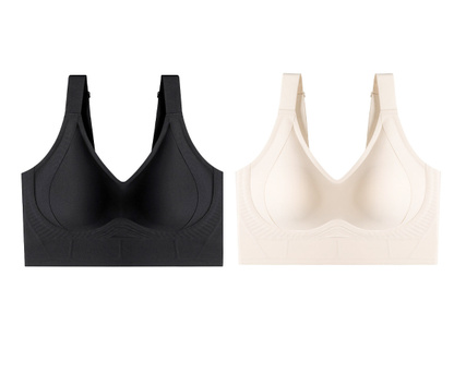 👙✨ PROMO FLASH 50% ! Soutien-gorge sans Coutures à Couverture Totale – Bretelles 3cm, Lissage Dos/Côtés, Bonnets B-F, Rembourrages Amovibles 🍃