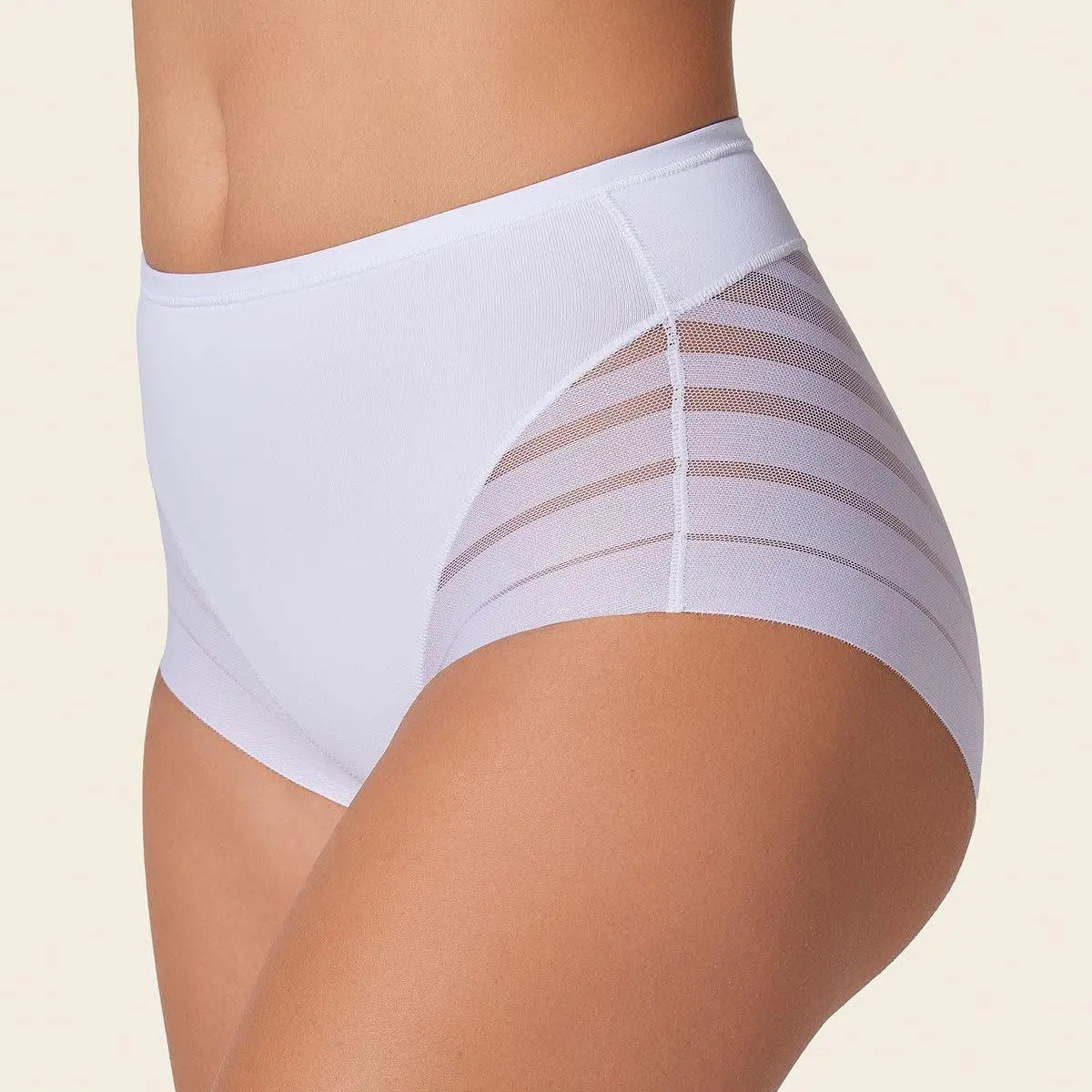 Culottes rayées respirantes et sans coutures | Sous-vêtements invisibles et légers | Culottes pour femmes douces et confortables