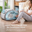 🐾Luxury Space Capsule Style Air-Conditioned House – Keep Your Furry Friend Cool, Calm & Comfortable Anywhere✨