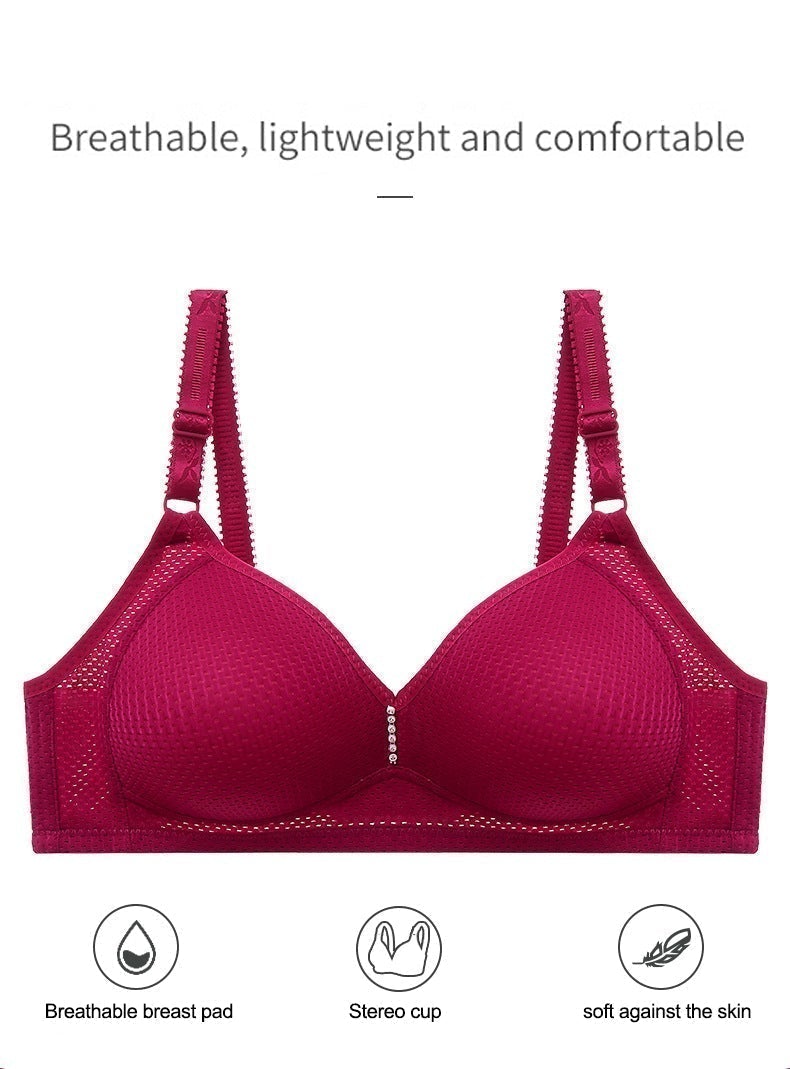 🌸🦋 OFFRE LIMITÉE 50% DE RÉDUCTION! Soutien-Gorge Sans Fil Grande Taille pour Femmes – Doux Comme un Nuage, Sans Piqûre, Sans Compression – Confort Toute la Journée au Travail, à la Maison ou pour Dormir 😴🌙