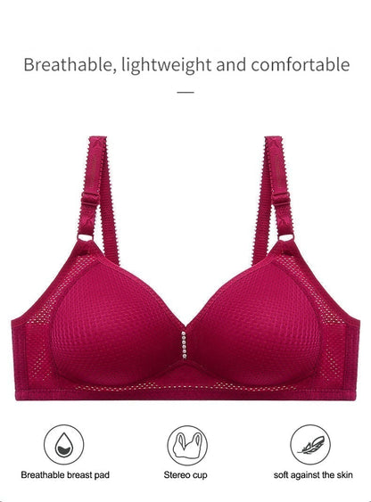 🌸🦋 OFFRE LIMITÉE 50% DE RÉDUCTION! Soutien-Gorge Sans Fil Grande Taille pour Femmes – Doux Comme un Nuage, Sans Piqûre, Sans Compression – Confort Toute la Journée au Travail, à la Maison ou pour Dormir 😴🌙